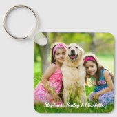 Aangepaste dubbelzijdige Kinder gepersonaliseerde Sleutelhanger (Voorkant)