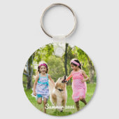 Aangepaste dubbelzijdige Kinder Personazlied twee  Sleutelhanger (Achterkant)