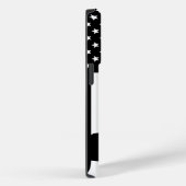 Aangepaste dunne rode lijn VS vlaggenbrandweervrou Case-Mate iPhone Case (Achterkant / Rechts)