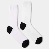 Aangepaste Duurzame Premium Crew Sock Sokken (Rechts)