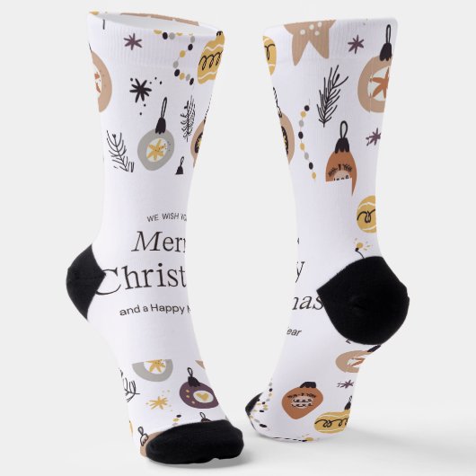 Aangepaste, duurzame Premium Crew Socket Sokken (Gebogen)