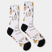 Aangepaste, duurzame Premium Crew Socket Sokken (Rechts)