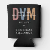 Aangepaste DVM Doctor in de diergeneeskunde Blikjeskoeler (Achterkant)