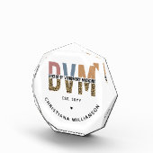 Aangepaste DVM Doctor in de diergeneeskunde Fotoblokken (Rechts)