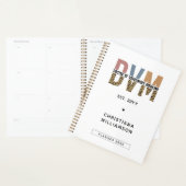 Aangepaste DVM Doctor in de diergeneeskunde Planner (Display)