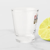 Aangepaste DVM Doctor in de diergeneeskunde Shot Glas (Links)