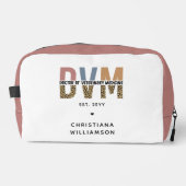 Aangepaste DVM Doctor in de diergeneeskunde Toilettasje (Voorkant)