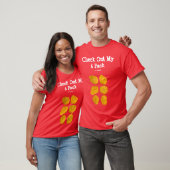 Aangepaste Echte Chicken Nuggets Funny 6 Pack Abs T-shirt (Unisex)