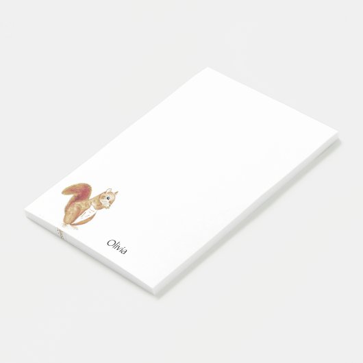 Aangepaste eekhoorn Notas Post-it Post-it® Notes (Schuin)