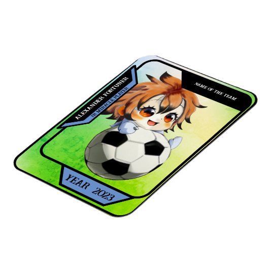 Aangepaste een Sport Kaart Magneet (Linkerzijde)