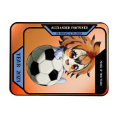 Aangepaste een Sport Kaart Magneet (Horizontaal)