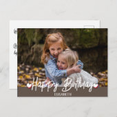 Aangepaste Eenvoudige Aangepaste Aangepaste Fotoda Briefkaart (Voorkant / Achterkant)