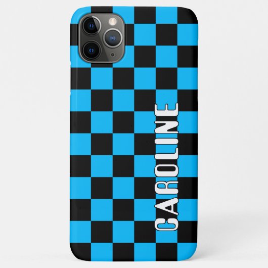 Aangepaste Eenvoudige Abstracte Geometrische Check Case-Mate iPhone Case (Achterkant)