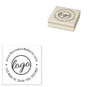 Aangepaste eenvoudige Logo Rubberstempel (Gestempeld)
