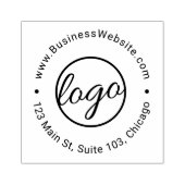 Aangepaste eenvoudige Logo Rubberstempel (Afrduk)