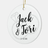 Aangepaste, eenvoudige minimumduur voor aangepaste keramisch ornament (Links)