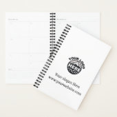 Aangepaste eenvoudige moderne professionele zakeli planner (Display)