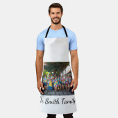 Aangepaste, eenvoudige reünie foto schort (Gedragen)