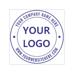Aangepaste, eenvoudige zakelijke Logo Zelfinktende Stempel