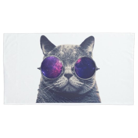 Aangepaste eenzijdige hoofdtas, koningsgrootte kussensloop (Voorkant)