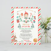 Aangepaste eerste Elf Arrival Letter (Staand voorkant)