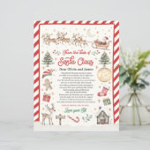 Aangepaste eerste Elf Arrival Letter (Staand voorkant)