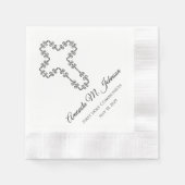 Aangepaste eerste heilige communie servetten (Voorkant)