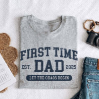 Aangepaste eerste keer papa grappig nieuwe papa Va