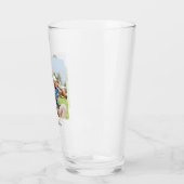 Aangepaste eerste Vaderdag Schattigee minimalistis Glas (Links)