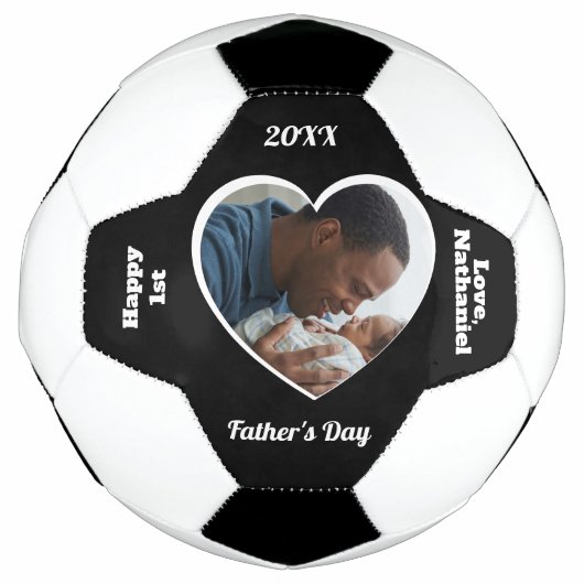 Aangepaste eerste Vaderdag voetbal (Voorkant)