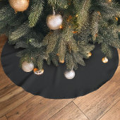 Aangepaste effen kleur kerstboom rok