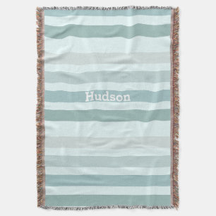 Aangepaste Egg Striped van Modern Robin Deken