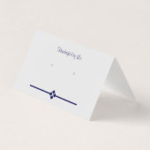 Aangepaste Eggshell Grey Diamond Tentfold earing C Visitekaartjes (Voorkant)