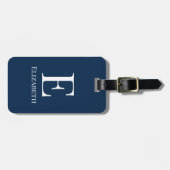 Aangepaste eigen dames golf monogram bagagelabel (Voorkant horizontaal)
