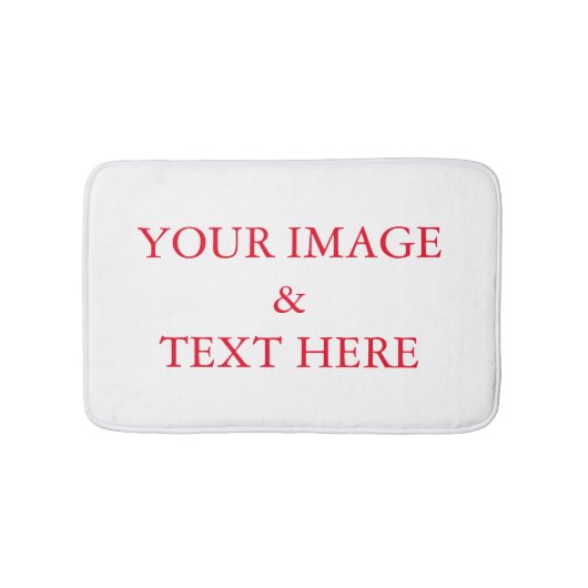 Aangepaste eigen foto badmat (Voorkant)