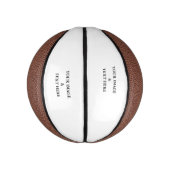 Aangepaste eigen foto basketbal (Verticaal)