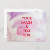 Aangepaste eigen foto briefkaart (Voorkant / Achterkant)