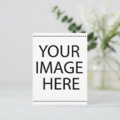 Aangepaste eigen foto briefkaart (Staand voorkant)