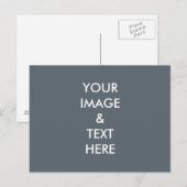 Aangepaste eigen foto briefkaart (Voorkant / Achterkant)
