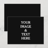Aangepaste eigen foto briefkaart (Voorkant / Achterkant)