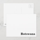 Aangepaste eigen foto briefkaart (Voorkant / Achterkant)