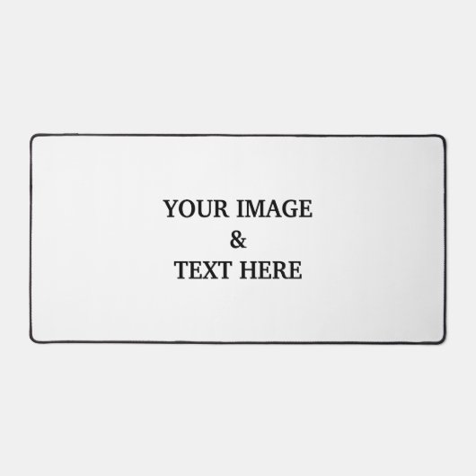 Aangepaste eigen foto bureaumat (Voorkant)