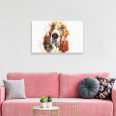 Aangepaste eigen foto canvas afdruk (Insitu (Woonkamer))