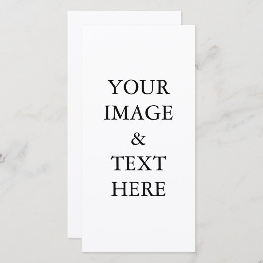 Aangepaste eigen foto en tekst (Voorkant / Achterkant)