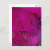 Aangepaste eigen foto en tekst briefkaart (Voorkant / Achterkant)