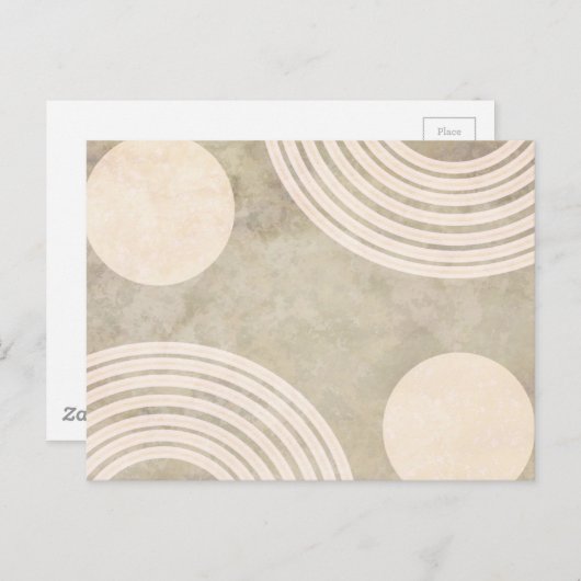 Aangepaste eigen foto en tekst briefkaart (Voorkant / Achterkant)