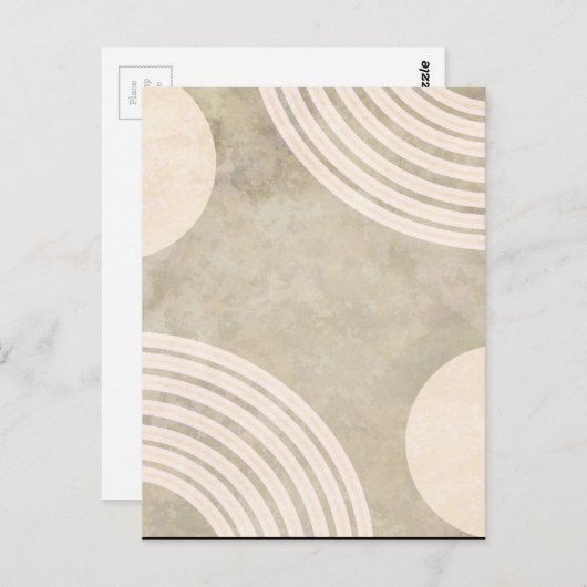 Aangepaste eigen foto en tekst briefkaart (Voorkant / Achterkant)