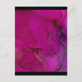 Aangepaste eigen foto en tekst briefkaart (Voorkant)