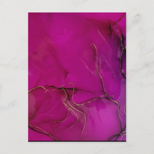 Aangepaste eigen foto en tekst briefkaart (Voorkant)