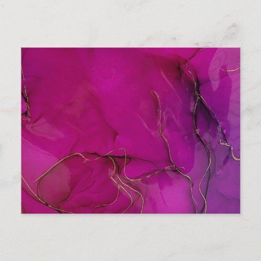 Aangepaste eigen foto en tekst briefkaart (Voorkant)